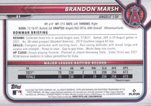 Load image into Gallery viewer, 2022 Bowman Brandon Marsh #81 Los Angeles Angels
