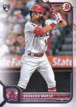 Load image into Gallery viewer, 2022 Bowman Brandon Marsh #81 Los Angeles Angels
