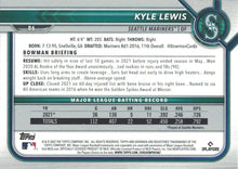Load image into Gallery viewer, 2022 Bowman Kyle Lewis #86 Seattle Mariners
