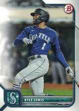 Load image into Gallery viewer, 2022 Bowman Kyle Lewis #86 Seattle Mariners
