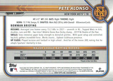 Load image into Gallery viewer, 2022 Bowman Pete Alonso #87 New York Mets
