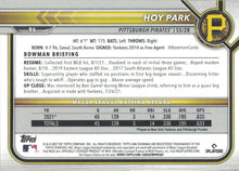Load image into Gallery viewer, 2022 Bowman Hoy Park #96 Pittsburgh Pirates
