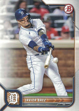 Load image into Gallery viewer, 2022 Bowman Javier Baez #99 Detroit Tigers
