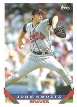 Load image into Gallery viewer, 1993 Topps John Smoltz UER # 35 Atlanta Braves
