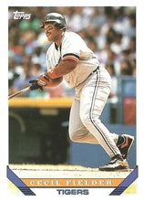 Load image into Gallery viewer, 1993 Topps Cecil Fielder # 80 Detroit Tigers
