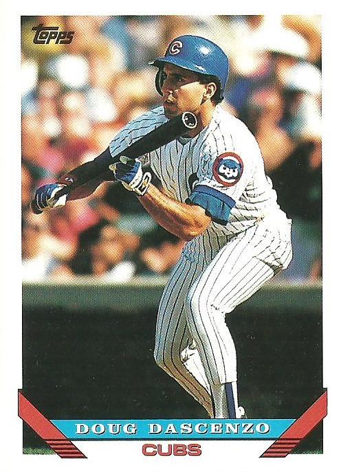 1993 Topps Doug Dascenzo # 211 Chicago Cubs