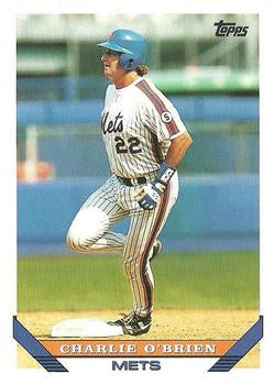 1993 Topps Charlie O'Brien # 242 New York Mets