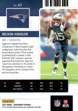 Load image into Gallery viewer, 2021 Panini Contenders Season Ticket Nelson Agholor  #67 New England Patriots
