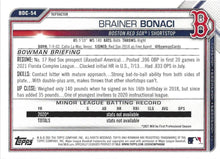 Load image into Gallery viewer, 2021 Bowman Chrome Draft Refractor Brainer Bonaci BDC-54 Boston Red Sox
