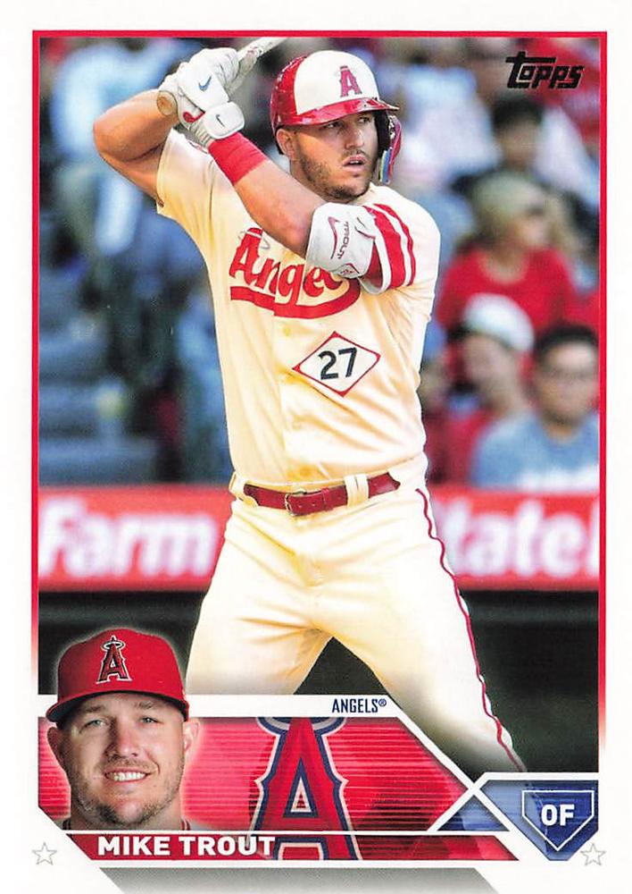 2023 Topps Mike Trout #27 Angels