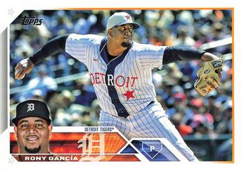 2023 Topps Rony García #231 Detroit Tigers