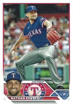 2023 Topps Nathan Eovaldi #341 Texas Rangers