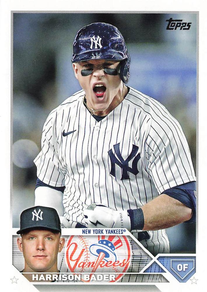 2023 Topps Harrison Bader #364 New York Yankees