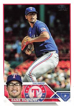 2023 Topps Dane Dunning #367 Texas Rangers