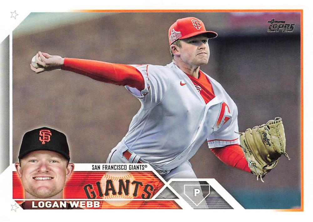 2023 Topps Logan Webb #368 San Francisco Giants