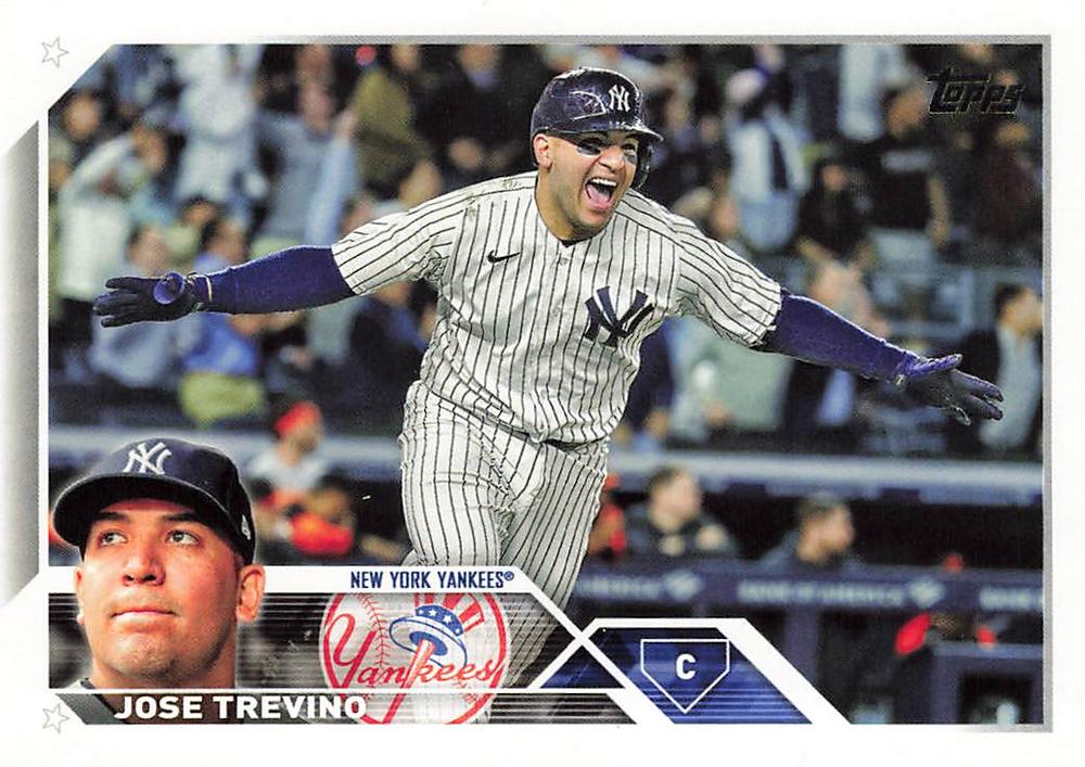2023 Topps Jose Trevino #373 New York Yankees