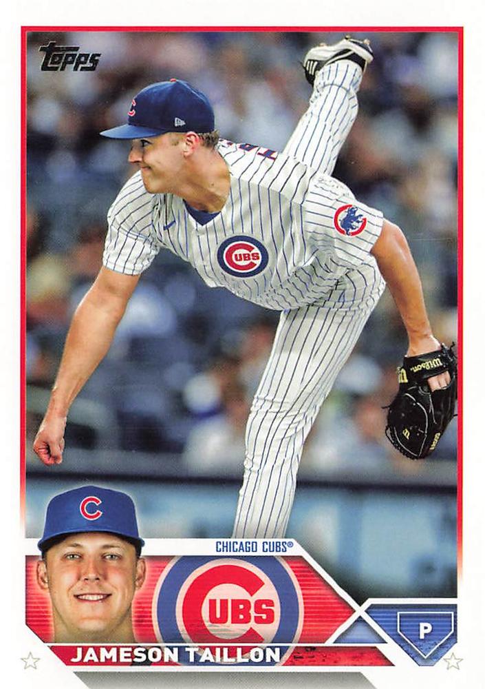 2023 Topps Jameson Taillon #384 Chicago Cubs