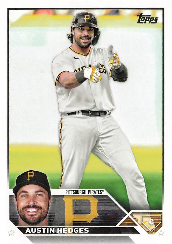 2023 Topps Austin Hedges #385 Pittsburgh Pirates