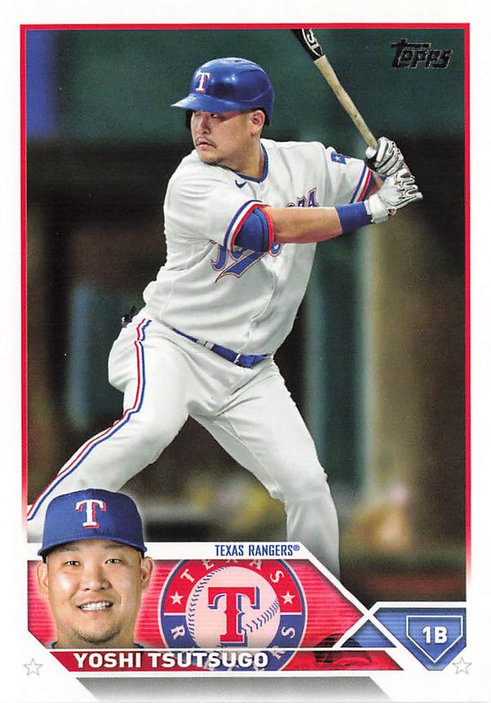 2023 Topps Yoshi Tsutsugo #404 Texas Rangers