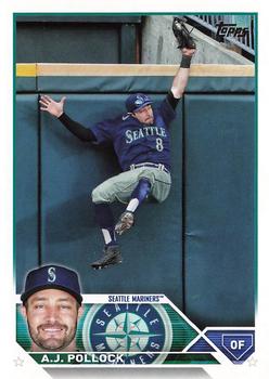 2023 Topps A.J. Pollock #454 Seattle Mariners