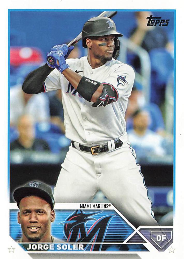 2023 Topps Jorge Soler #477 Miami Marlins