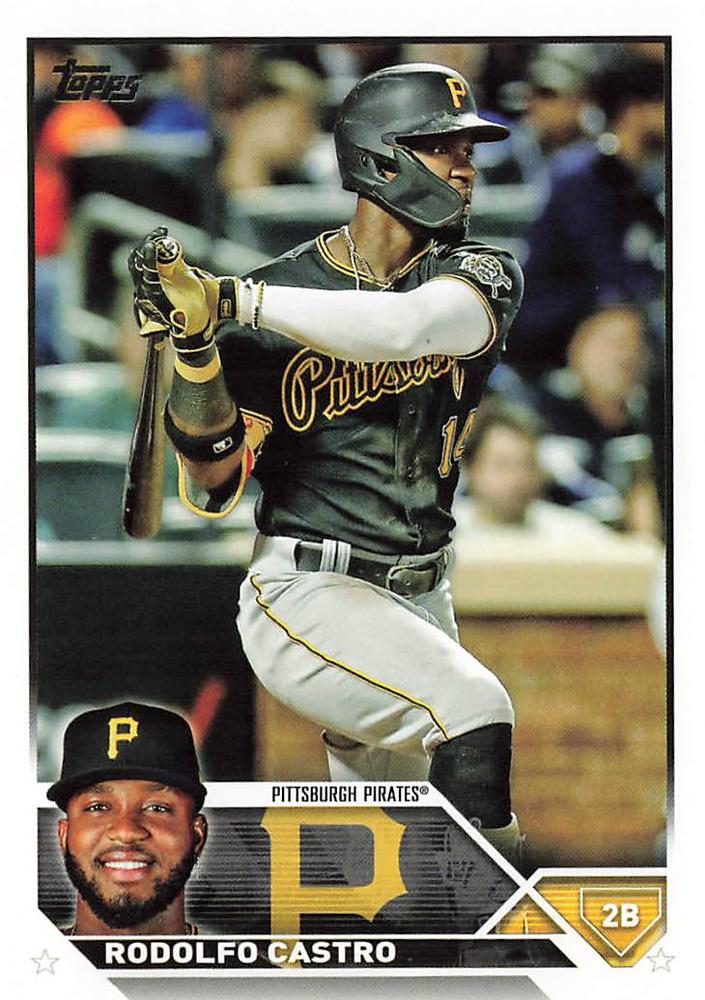 2023 Topps Rodolfo Castro #484 Pittsburgh Pirates