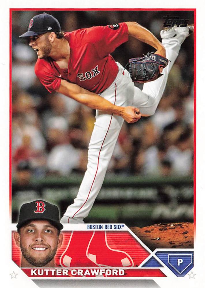 2023 Topps Kutter Crawford #493 Boston Red Sox