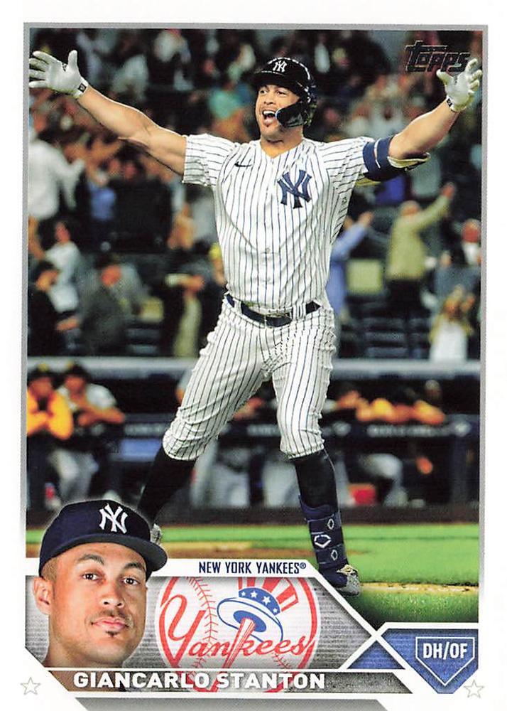 2023 Topps Giancarlo Stanton #509 New York Yankees