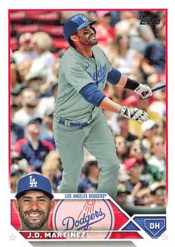 2023 Topps J.D. Martinez #544 Los Angeles Dodgers
