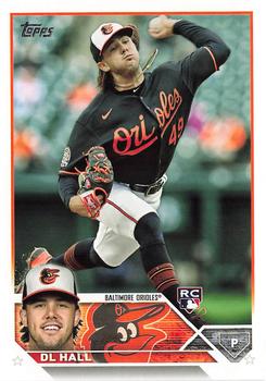 2023 Topps DL Hall RC #547 Baltimore Orioles