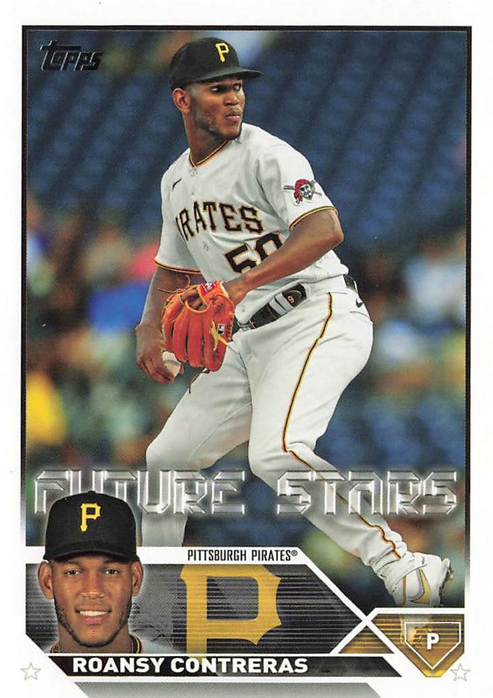 2023 Topps Roansy Contreras - Future Stars #559 Pittsburgh Pirates