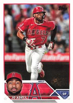 2023 Topps Jo Adell #566 Los Angeles Angels