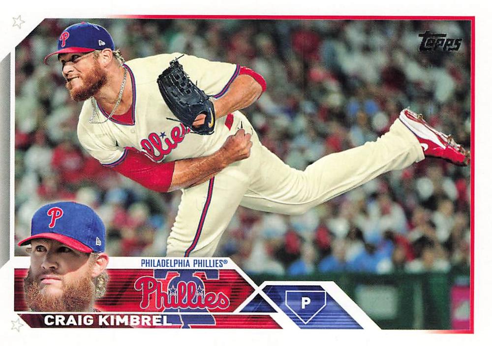 2023 Topps Craig Kimbrel #589 Philadelphia Phillies