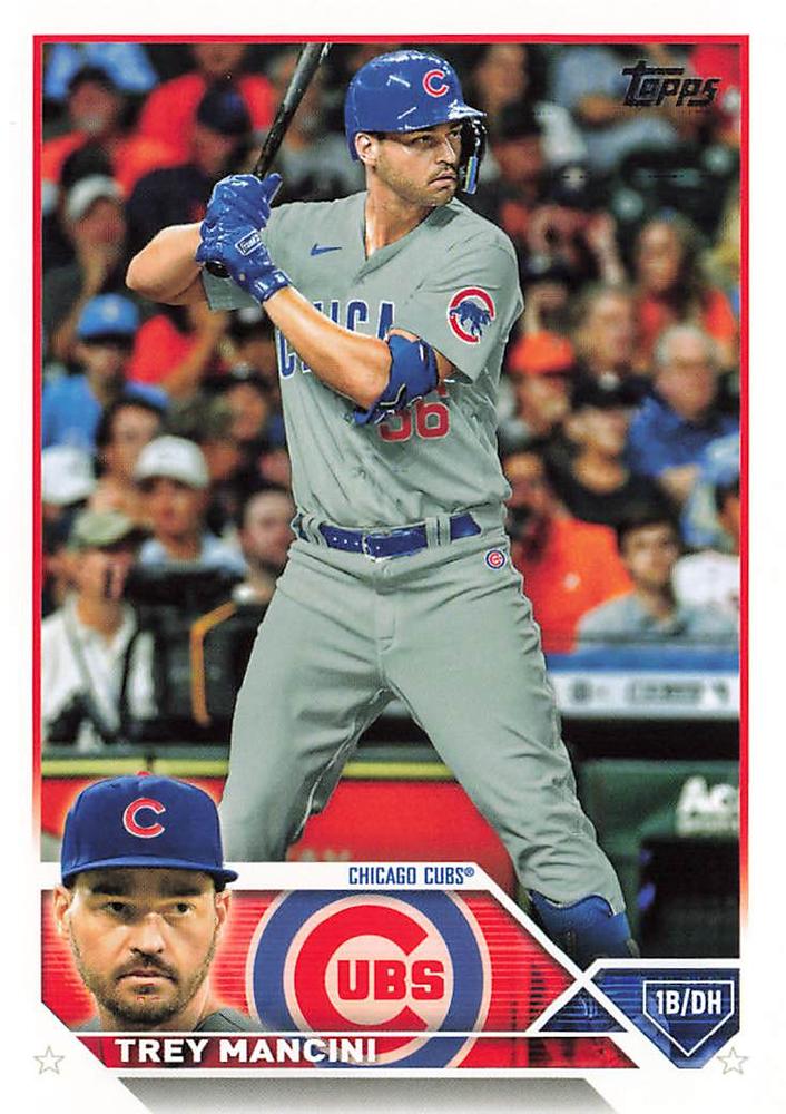 2023 Topps Trey Mancini #593 Chicago Cubs