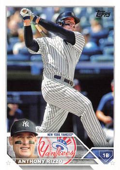 2023 Topps Anthony Rizzo #596 New York Yankees