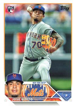 2023 Topps Jose Butto RC #615 New York Mets