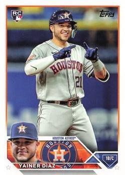 2023 Topps Yainer Díaz RC #635 Houston Astros
