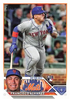 2023 Topps Francisco Álvarez RC #644 New York Mets