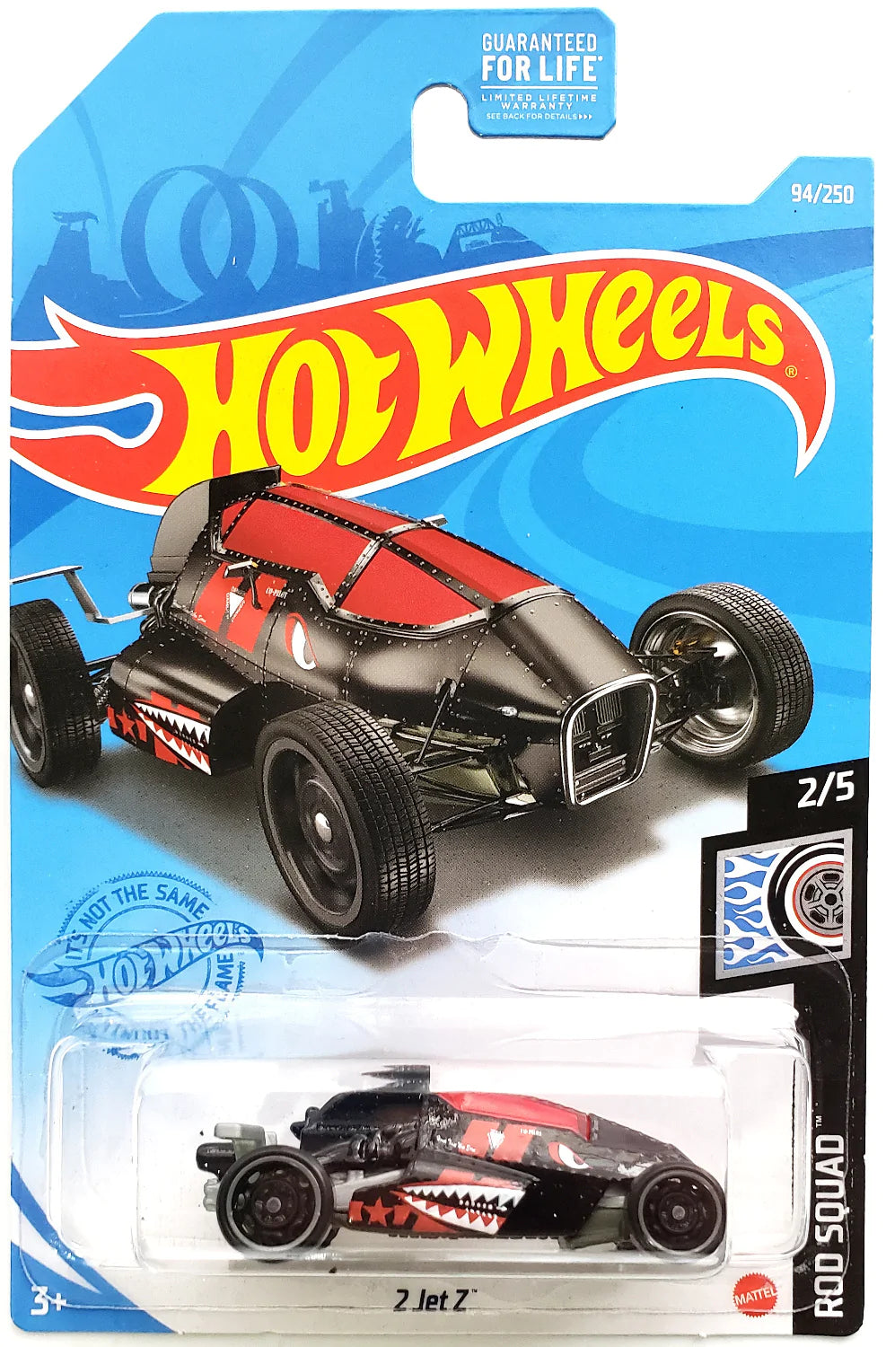 Hot Wheels 2 Jet Z, Rod Squad 2/5 Black 94/250 | The Northwest Company ...