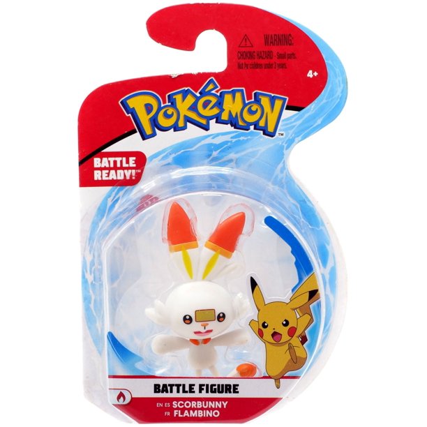 Pokemon Battle Figure Scorbunny Mini Figure