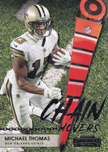 Load image into Gallery viewer, 2021 Panini Contenders Chain Movers Michael Thomas  CM-MTH New Orleans Saints
