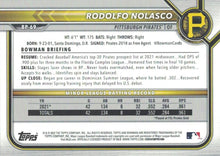 Load image into Gallery viewer, 2022 Bowman Prospects 1st Bowman Rodolfo Nolasco FBC BP-69 Pittsburgh Pirates
