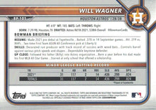 Load image into Gallery viewer, 2022 Bowman Prospects 1st Bowman Will Wagner FBC BP-105 Houston Astros
