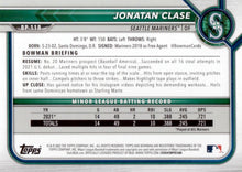 Load image into Gallery viewer, 2022 Bowman Prospects 1st Bowman Jonatan Clase FBC BP-118 Seattle Mariners
