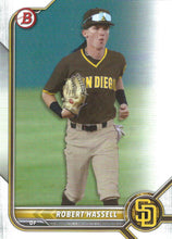 Load image into Gallery viewer, 2022 Bowman Prospects Robert Hassell BP-133 San Diego Padres
