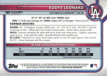Load image into Gallery viewer, 2022 Bowman Chrome Prospects 1st Bowman Eddys Leonard FBC BCP-57 Los Angeles Dodgers
