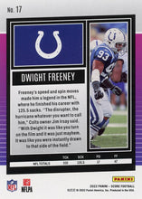 Load image into Gallery viewer, 2022 Panini Score Base Dwight Freeney #17 Indianapolis Colts
