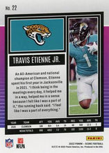 Load image into Gallery viewer, 2022 Panini Score Base Travis Etienne Jr. #22 Jacksonville Jaguars
