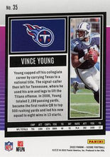 Load image into Gallery viewer, 2022 Panini Score Base Vince Young #35 Tennessee Titans
