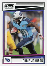Load image into Gallery viewer, 2022 Panini Score Base Chris Johnson #36 Tennessee Titans
